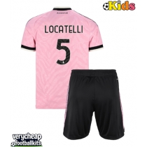 Juventus Manuel Locatelli #5 Replica Away Minikit 2026-27 Short Sleeve (+ pants)